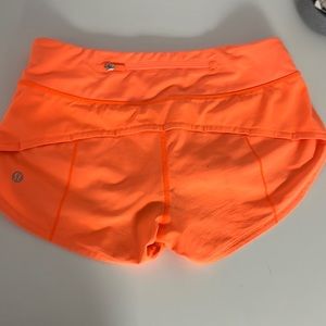 Lululemon speed up shorts.